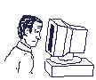 Computer-Mann